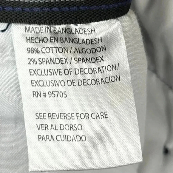 Denali Size 32 Lobster Chino Shorts Men’s Flat Front Preppy - Picture 6 of 8